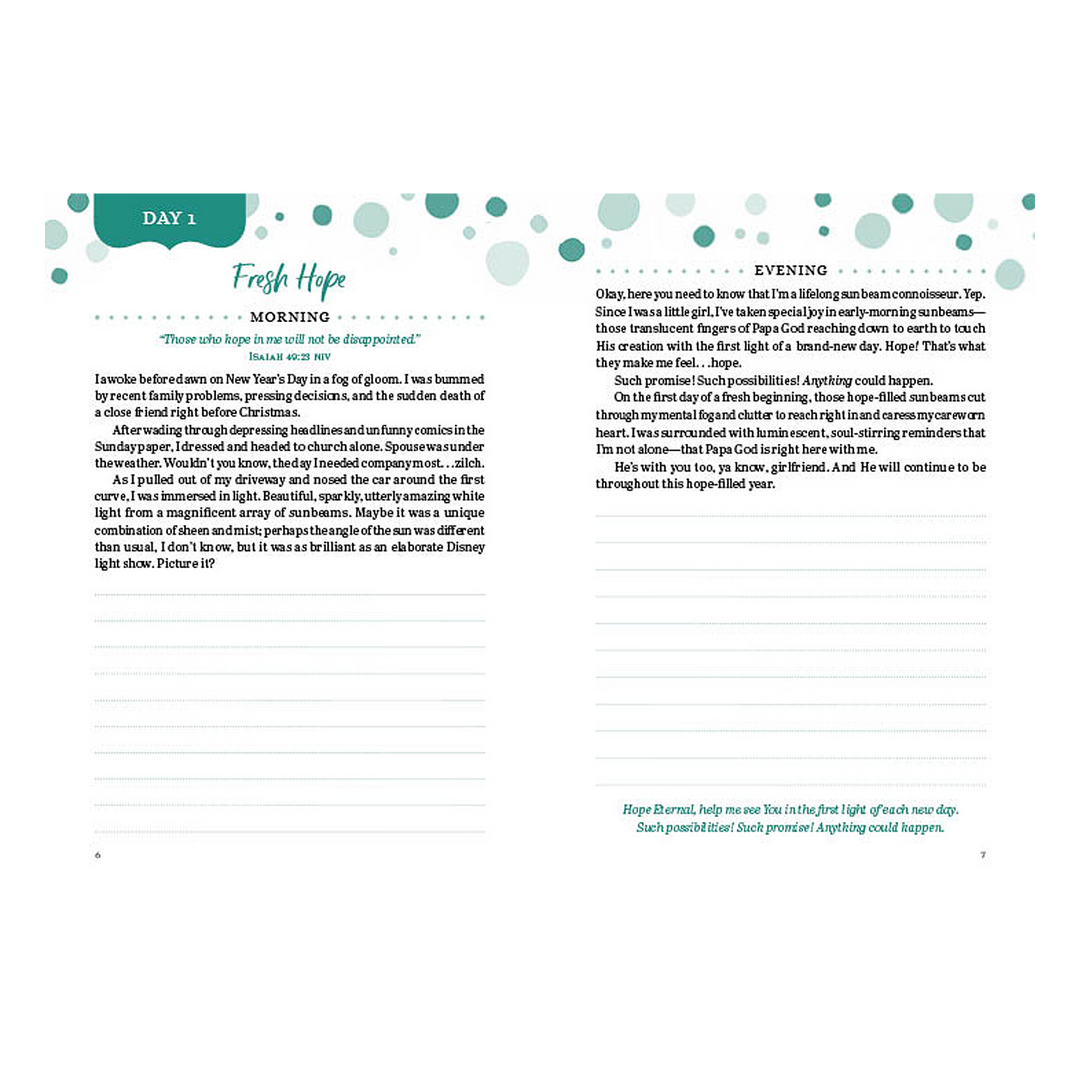 Too Blessed to Be Stressed: A Morning &amp; Evening Devotional Journal