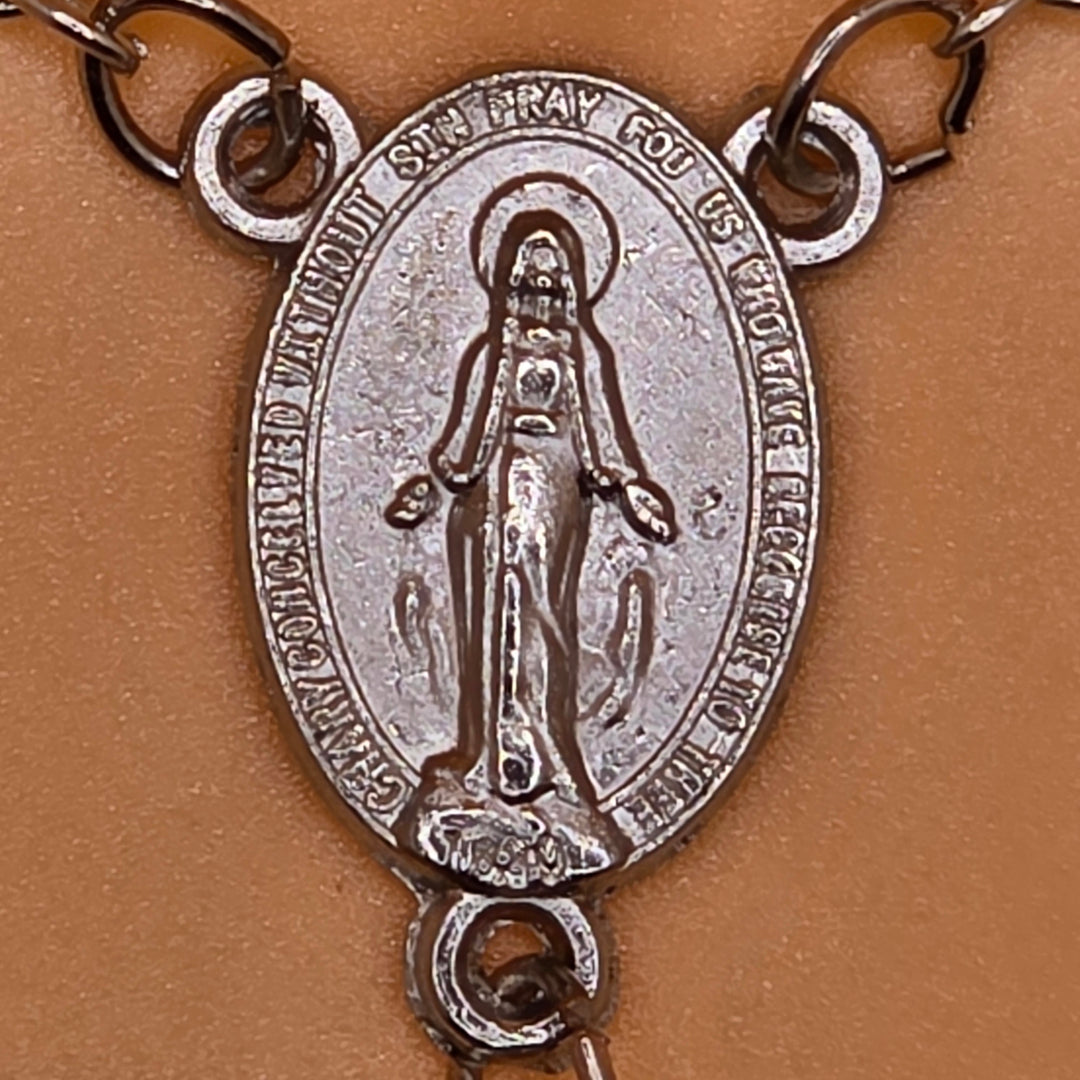 Topaz bead - Car Rosary