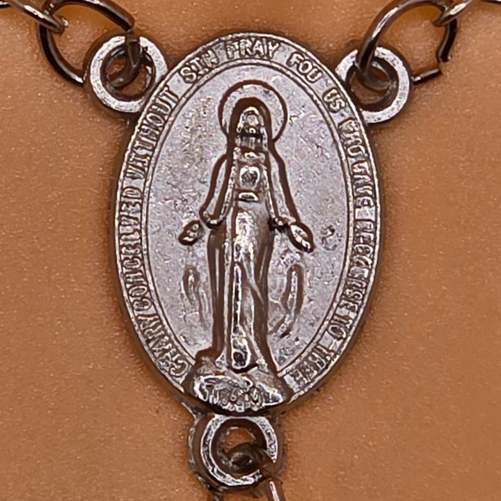 Topaz bead - Car Rosary