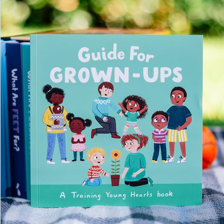 Training Young Hearts Board Books Boxed Set 6 Lift-the-Flap Board Books &amp; Guide for Grown-Ups By Abbey Wedgeworth, illustrated by Emma Randall