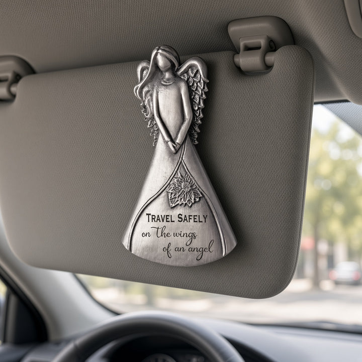 Travel Safe - Angel Visor Clip