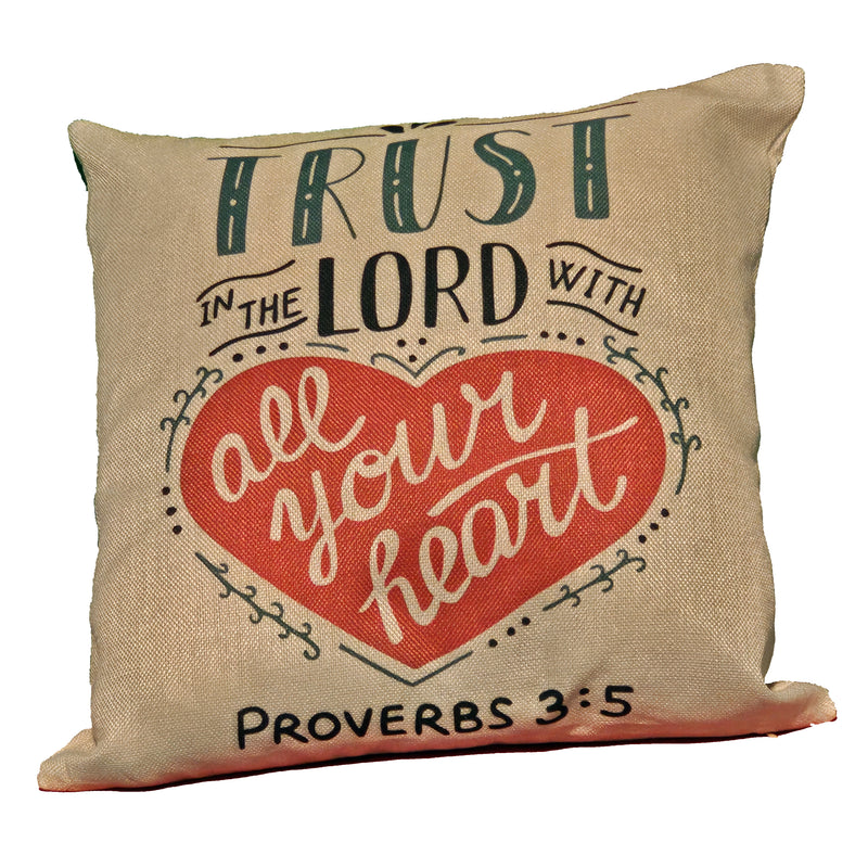 Trust in the Lord Square Pillow