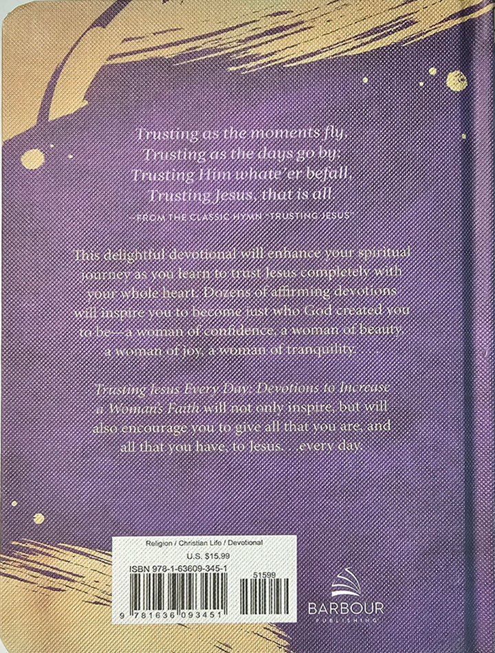 Trusting Jesus Every Day: Devotions to Increase a Woman&