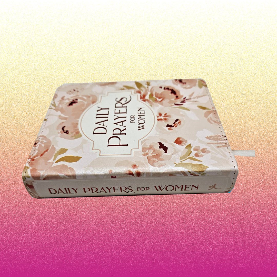 Daily Prayers for Women Pink Floral Faux Leather Devotional BY RONALD A BEERS, AMY E MASON, KATHERINE J BUTLER