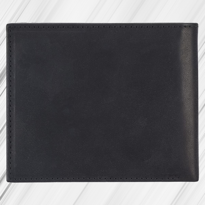 Silver Cross Black Genuine Leather Wallet