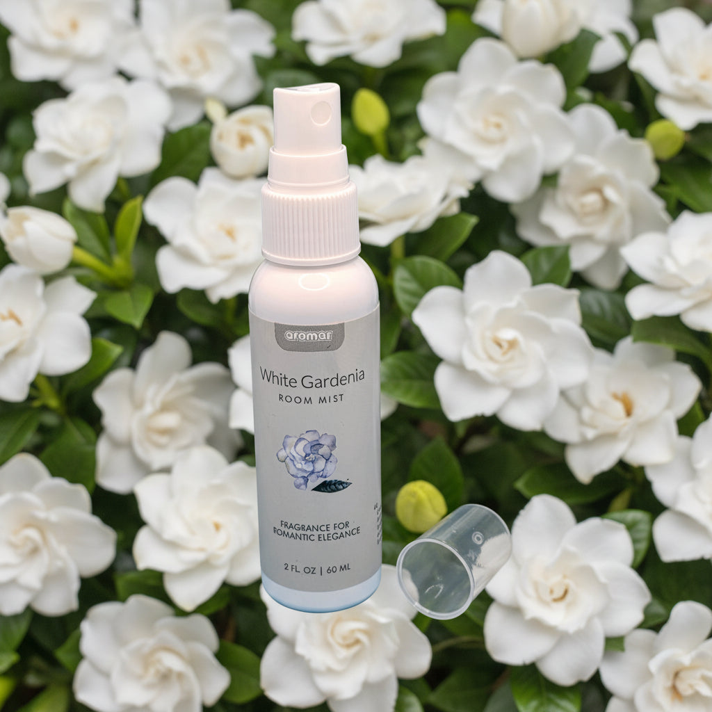 White Gardenia Room Mist Soothing Calming Fragrance Spray 2 Fl Oz