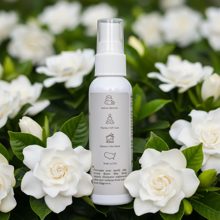 White Gardenia Room Mist Soothing Calming Fragrance Spray 2 Fl Oz
