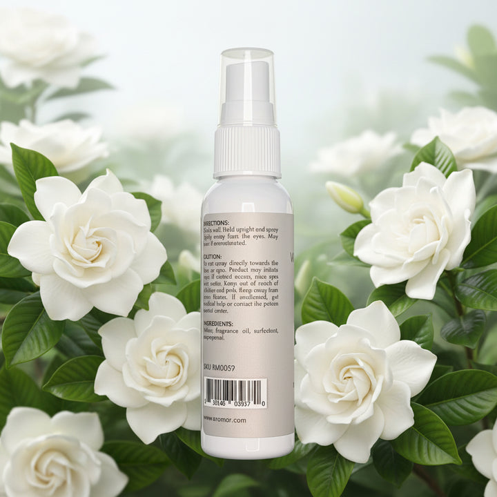 White Gardenia Room Mist Soothing Calming Fragrance Spray 2 Fl Oz