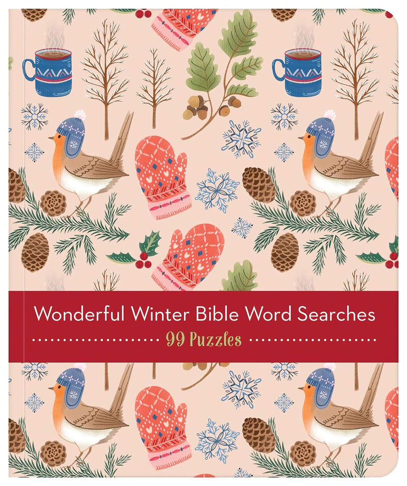 Wonderful Winterful Bible Word Searches: 99 Puzzles! Paperback Compiled by Barbour Staff - Activities