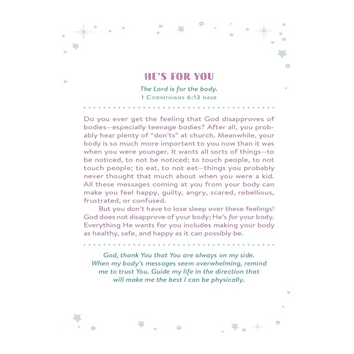 Your Sleep Will Be Sweet (Teen Girls): 200 Nighttime Devotions for a Teen Girl&