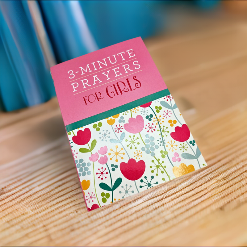 3-Minute Prayers for Girls - Devotional