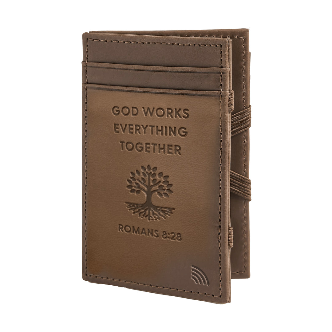 God Works, Romans 8:28- Logos Tap Wonder Wallet