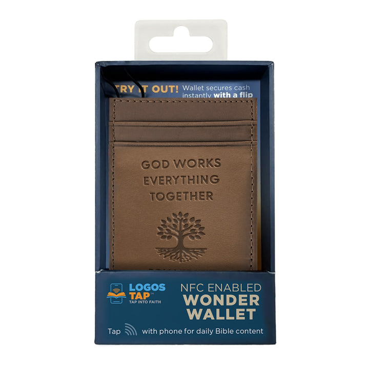 God Works, Romans 8:28- Logos Tap Wonder Wallet