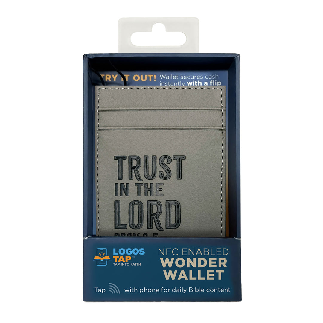 Trust in the Lord, Prov 3:5 - Logos Tap Wonder Wallet