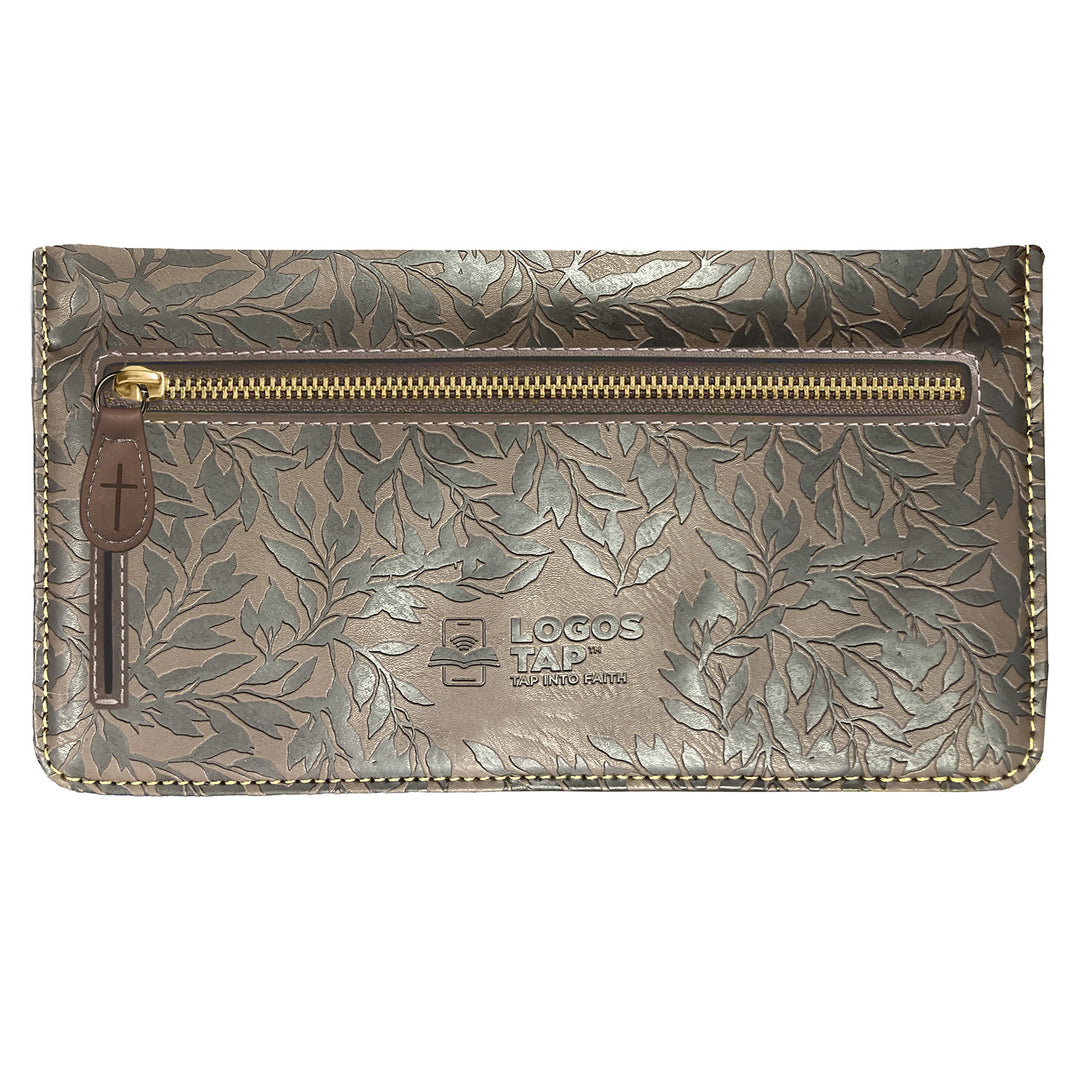 God Works, Romans 8:28 - Logos Tap Slim Wallet