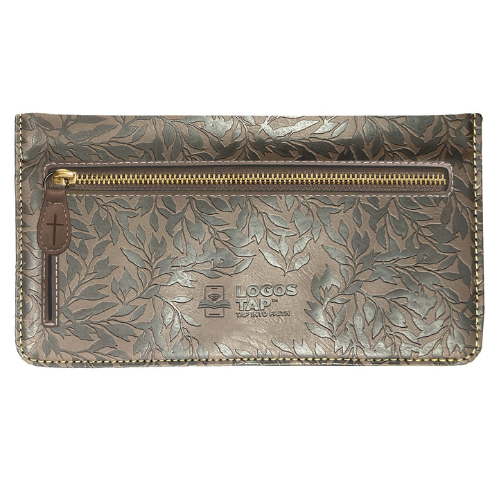 God Works, Romans 8:28 - Logos Tap Slim Wallet