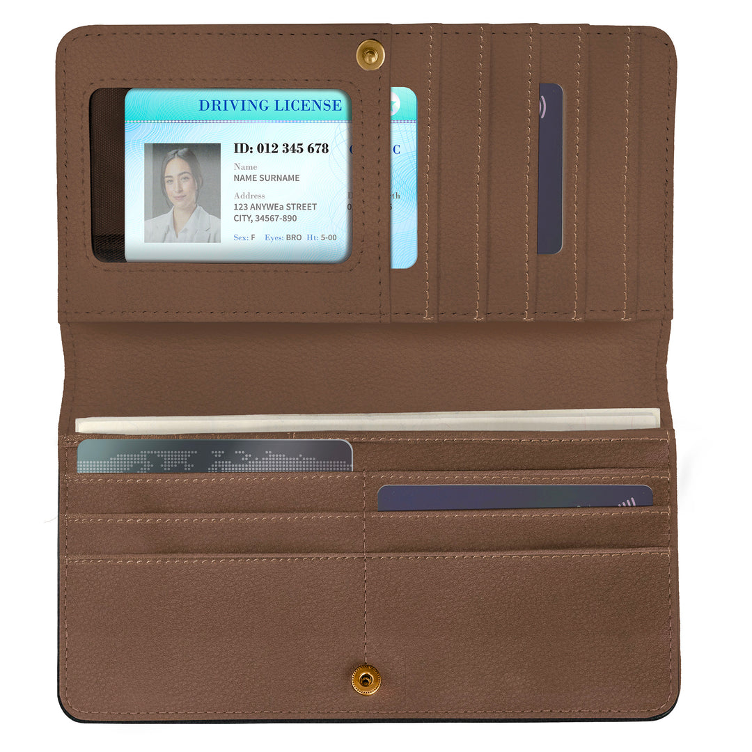 God Works, Romans 8:28 - Logos Tap Slim Wallet