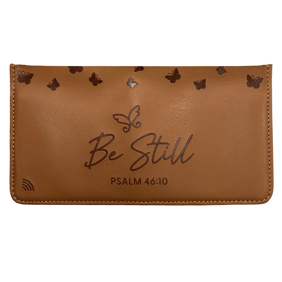 Be Still, Psalm 46:10 - Logos Tap Slim Wallet