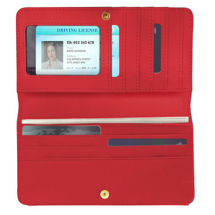 Trust in the Lord - Proverbs 3:5, Red - Logos Tap Slim Wallet
