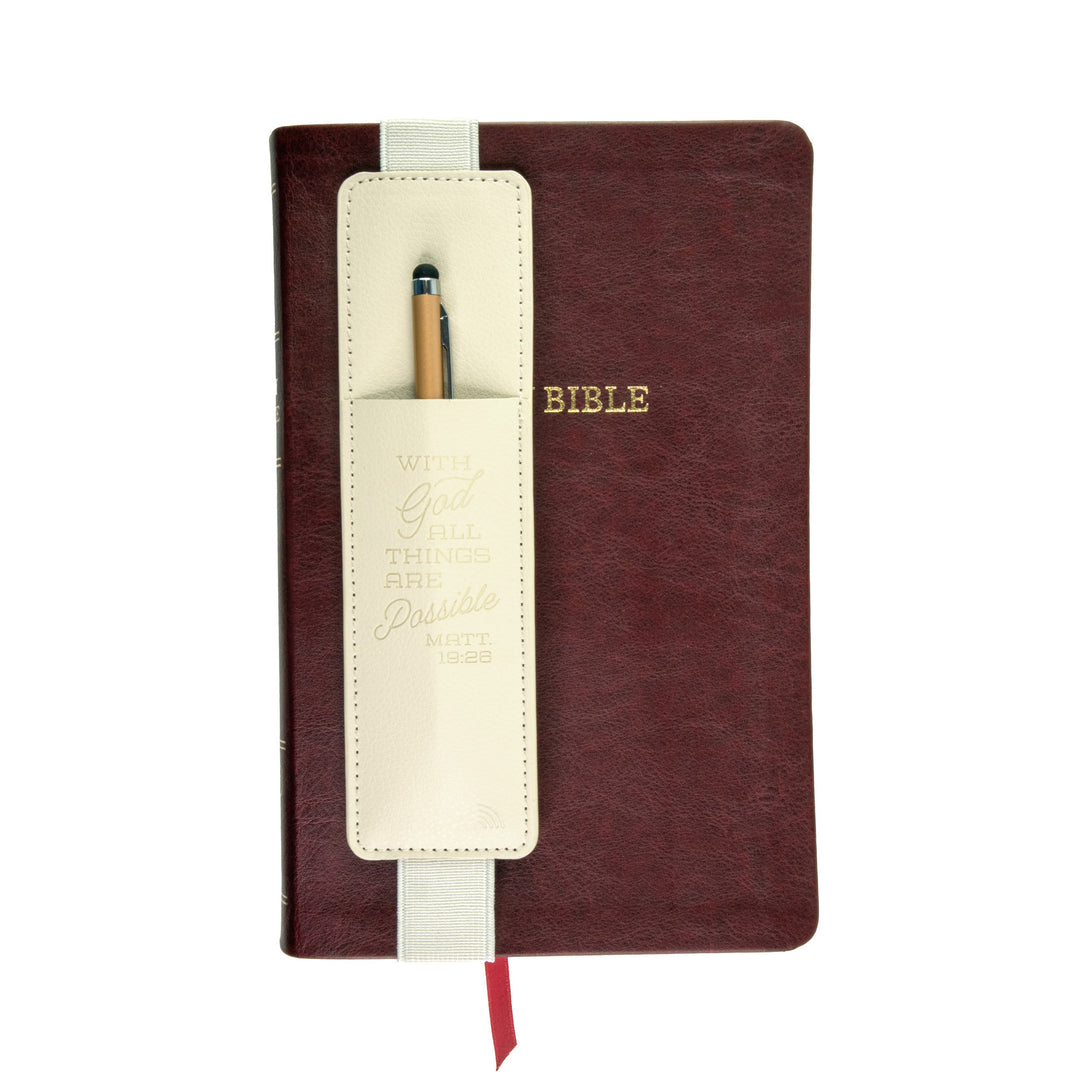 All Things Are Possible, Matt. 19:26 - Logos Tap Pen Pocket