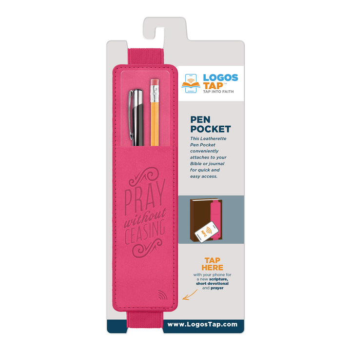 Pray Without Ceasing 1 Thess 5:17 - Logos Tap Pen Pocket