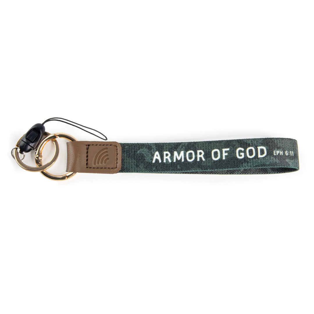 Armor of God, Eph 6:11 - Logos Tap Wrist Lanyard Keychain