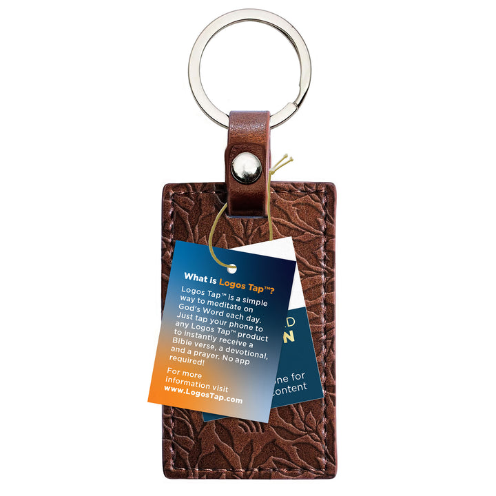 God Works, Romans 8:28 - Logos Tap Keychain
