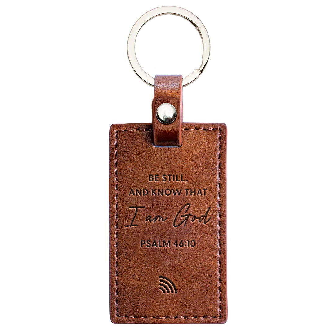 Be Still, Psalm 46:10 - Logos Tap Keychain