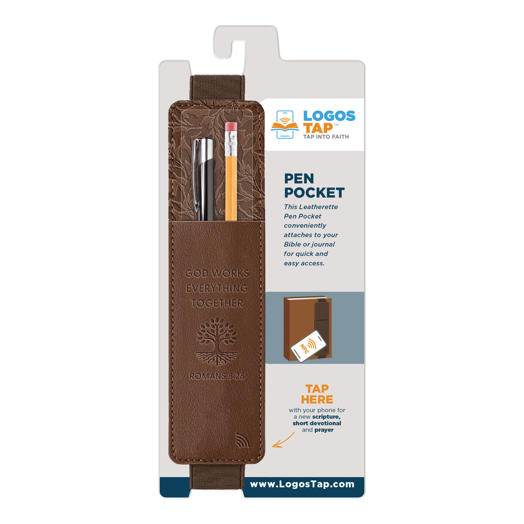 God Works, Romans 8:28 - Logos Tap Pen Pocket