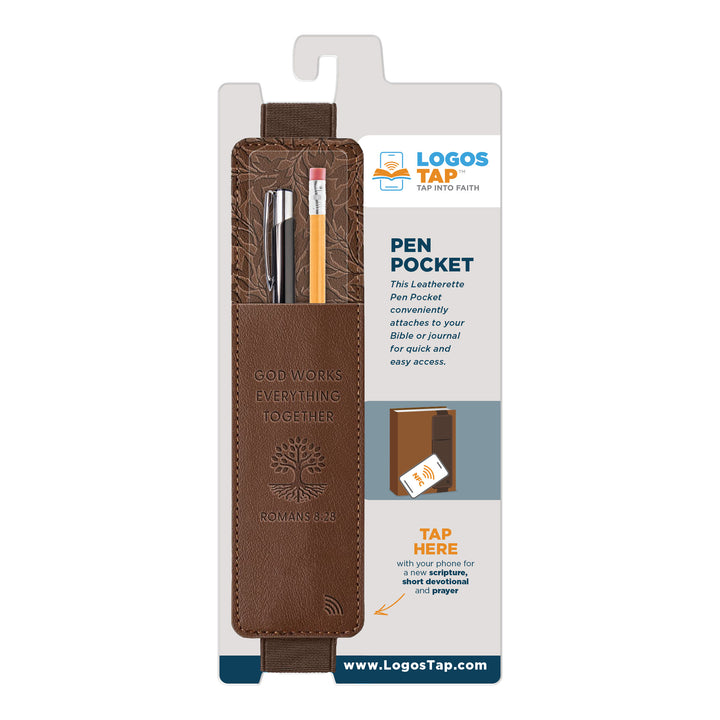 God Works, Romans 8:28 - Logos Tap Pen Pocket