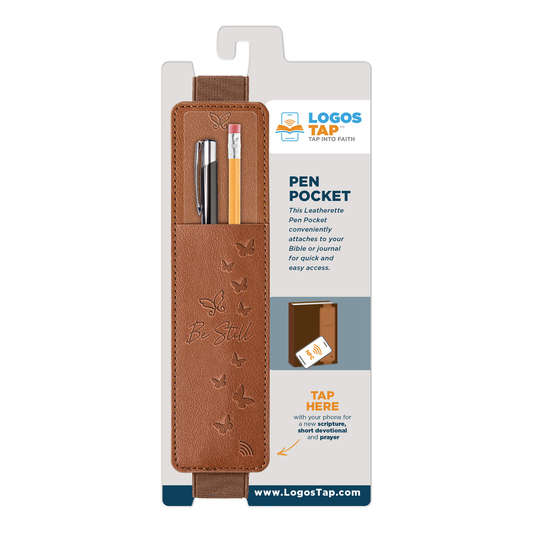 Be Still, Psalm 46:10 - Logos Tap Pen Pocket