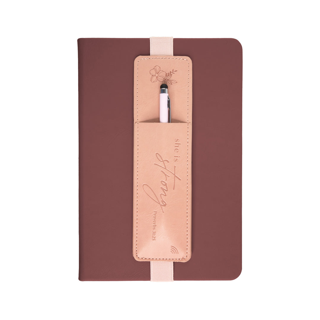 She is Strong, Proverbs 31:25 - Logos Tap Pen Pocket