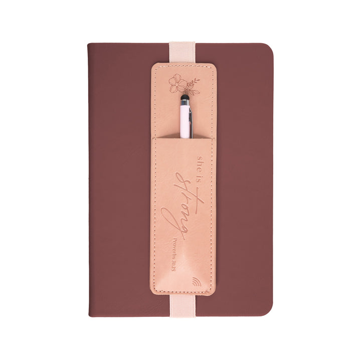 She is Strong, Proverbs 31:25 - Logos Tap Pen Pocket