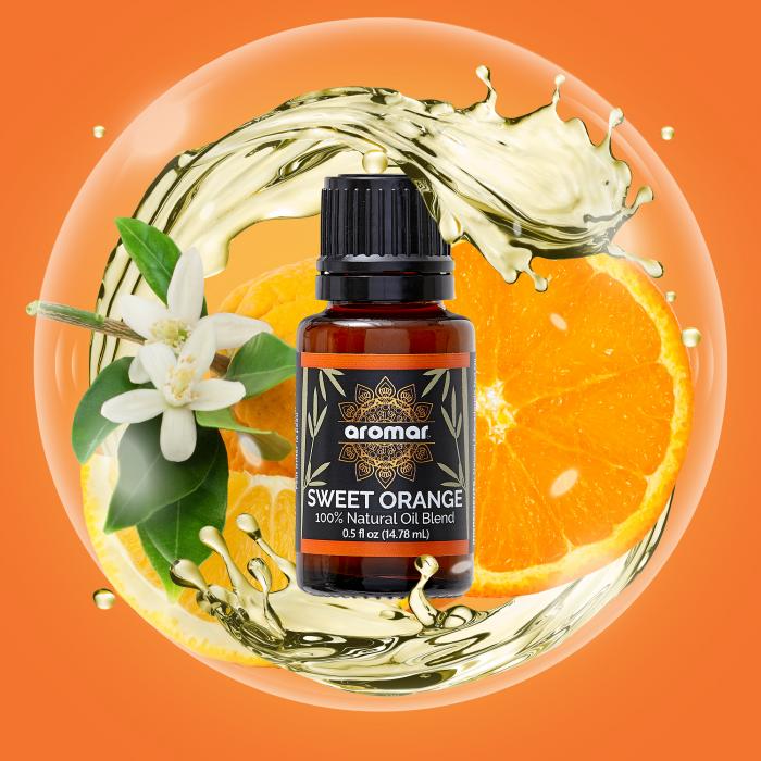 Sweet Orange Essential Oil 0.5oz | BLACK LABEL