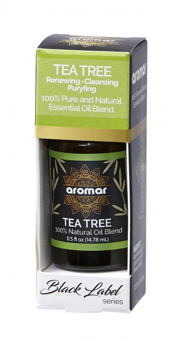 Tea Tree Essential Oil 0.5oz | BLACK LABEL