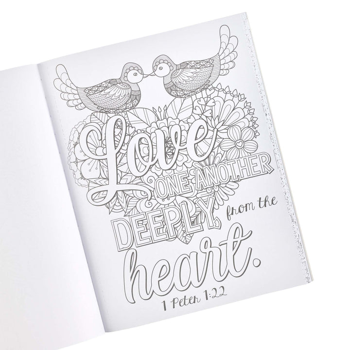 Where Love Blooms - Coloring Book
