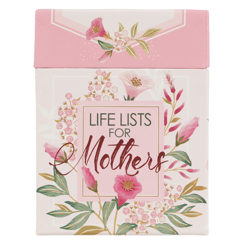 Life Lists for Mothers - Inspirational Boxed Promise And Prayer Cards