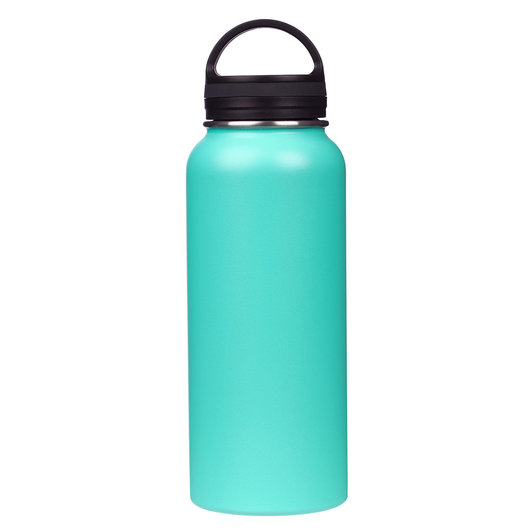 Hope and a Future Teal Stainless Steel Water Bottle - Jeremiah 29:11