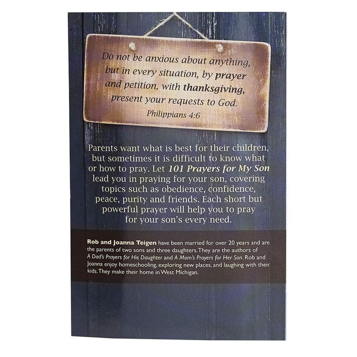 101 Prayers for My Son - General Gift Book