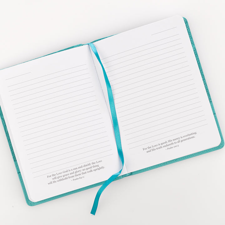 Teal Faux Leather Journal - Journal