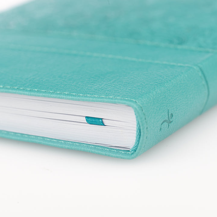 Teal Faux Leather Journal - Journal