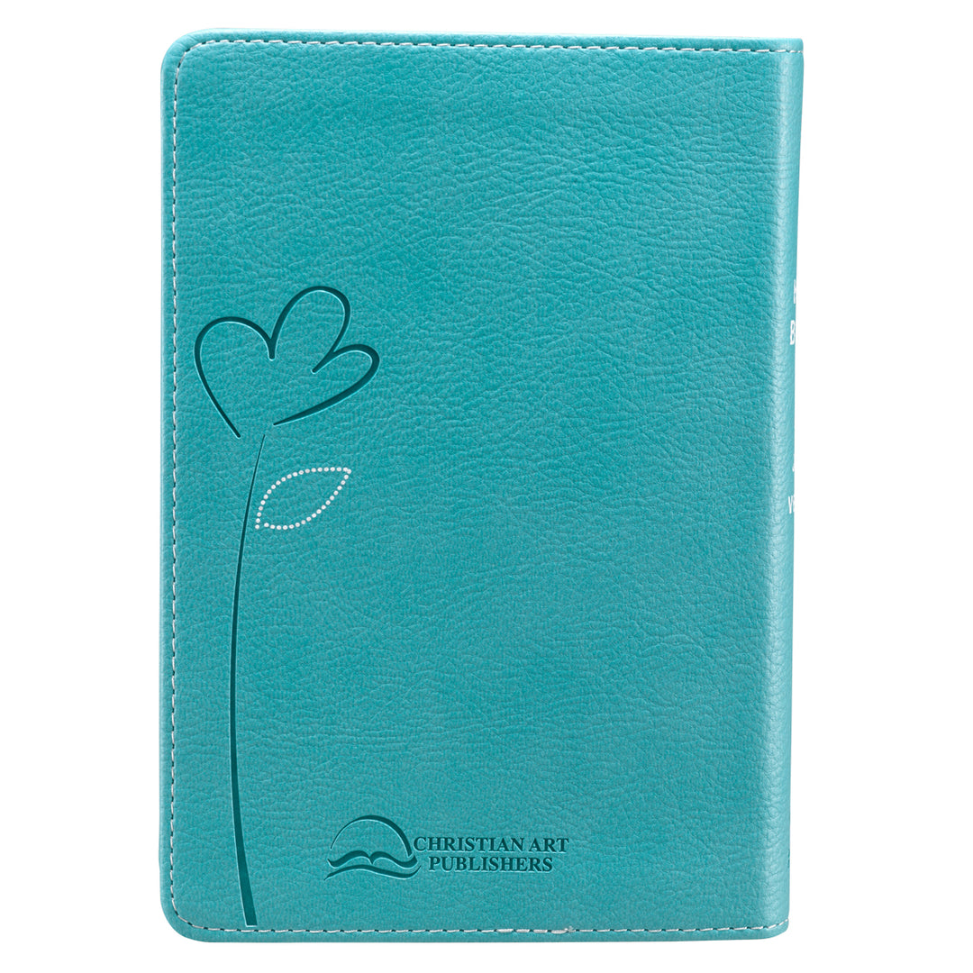 Turquoise King James Version Pocket Bible.