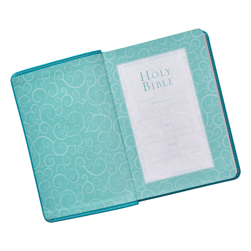 Turquoise King James Version Pocket Bible