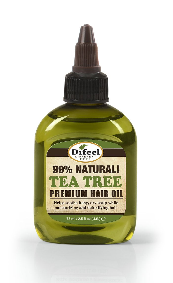 DIFEEL HAIR OIL - TEA TREE OIL 2.5 OZ