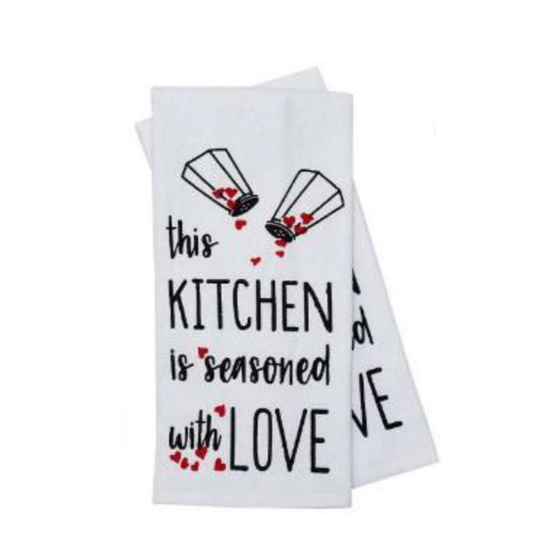 This Kitchen Is Filled With Love Fouta Printed Kitchen Towel 2 Pack