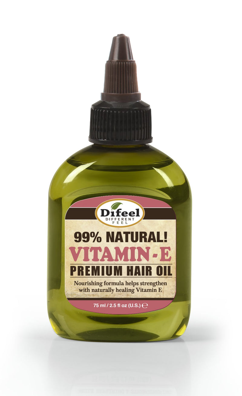 DIFEEL HAIR OIL - VITAMIN E OIL 2.5 OZ